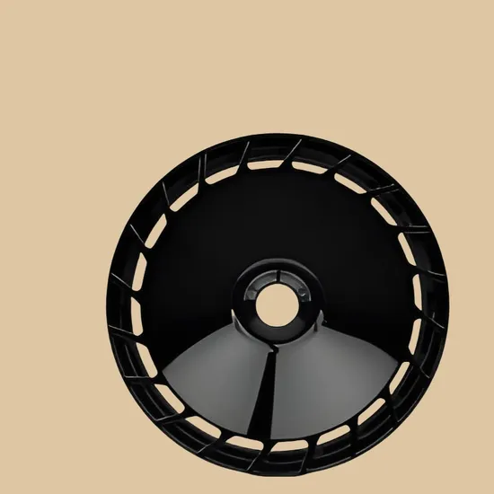 High Performance Popular Alloy Car Wheel Black Rims Replacement