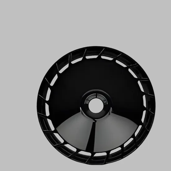 Hot Sale Black Alloy Wheel Rims Hub Black Wheel Replacement